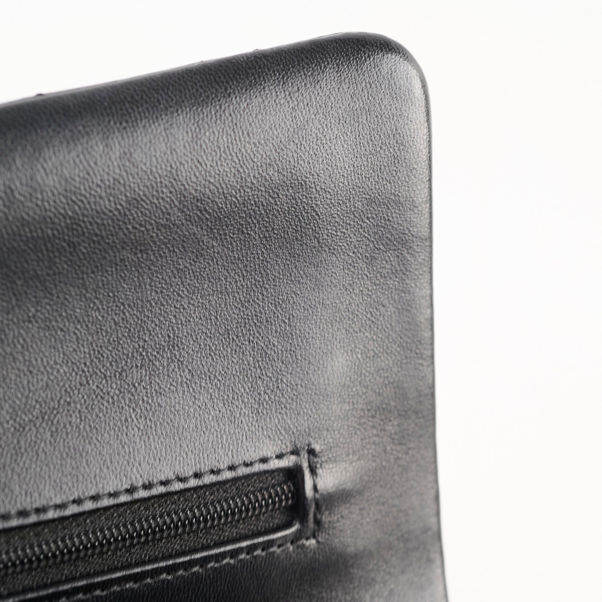 Chanel Lambskin Medium Classic Flap Black