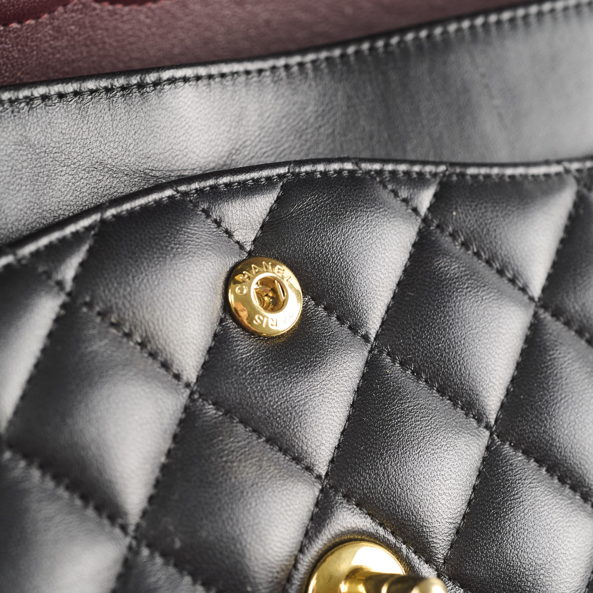 Chanel Lambskin Medium Classic Flap Black