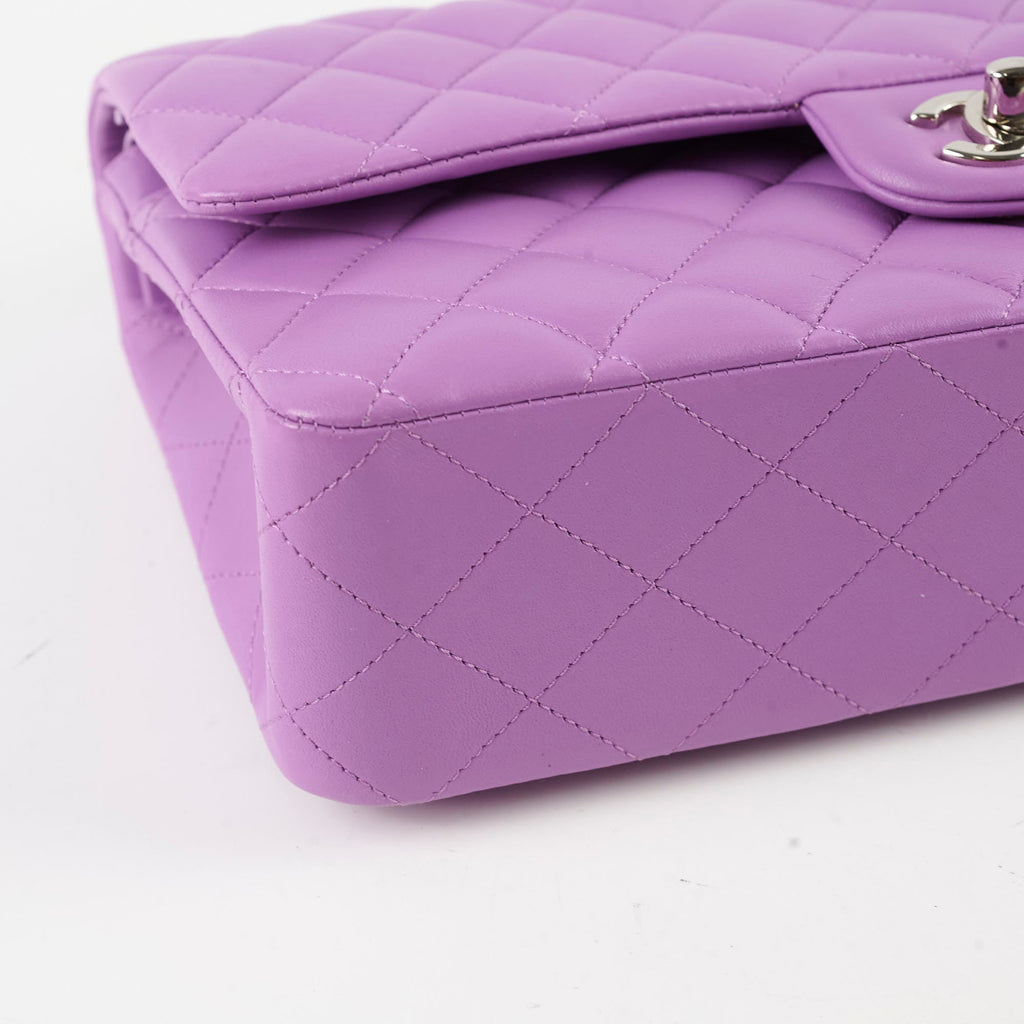 Chanel Classic Flap Lambskin Medium Purple