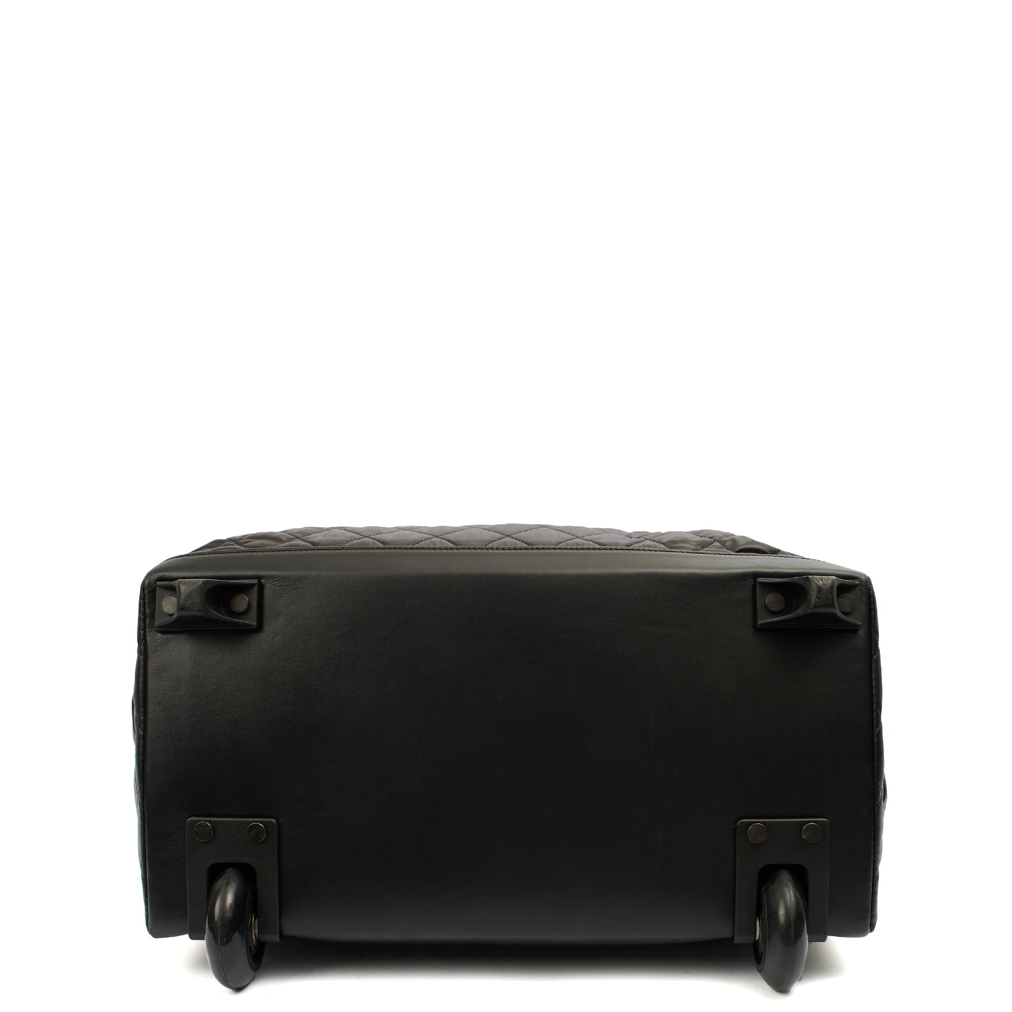 Chanel Wheeled Coco Cocoon in Black, Fabric