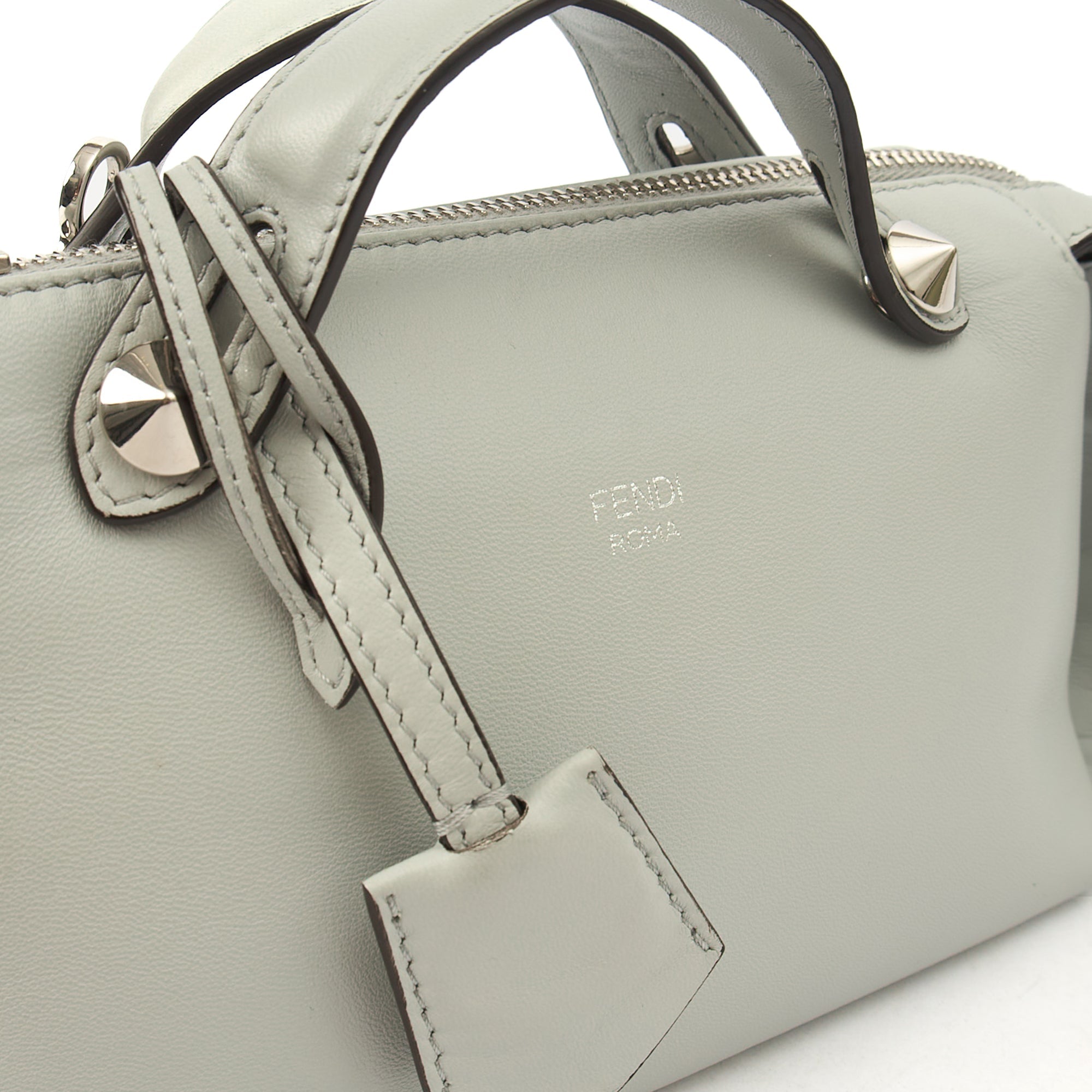 Fendi Cross Body By The Way - Mini in Grey, Leather
