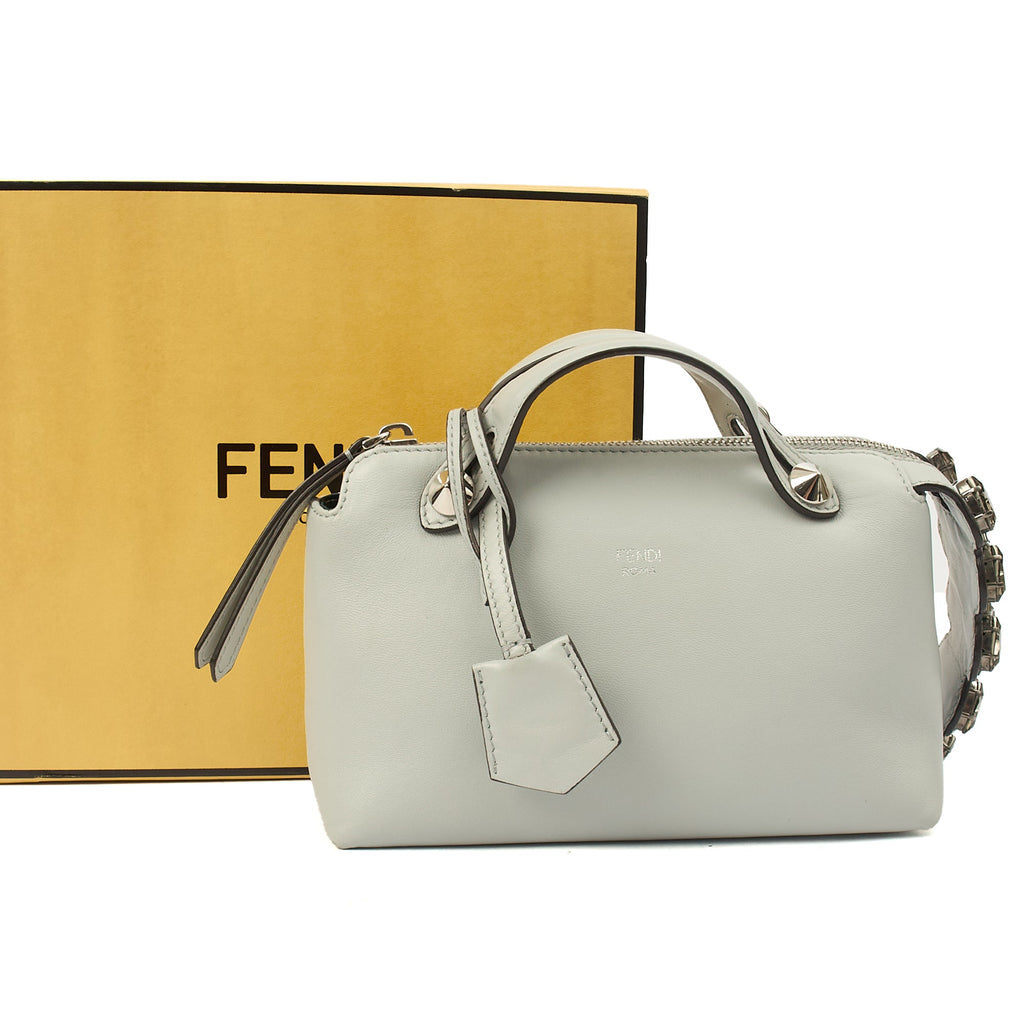 Fendi Cross Body By The Way - Mini in Grey, Leather