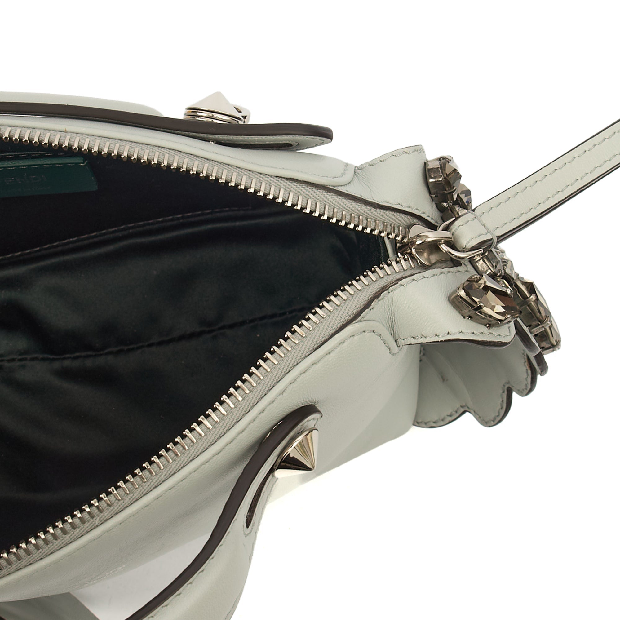 Fendi Cross Body By The Way - Mini in Grey, Leather