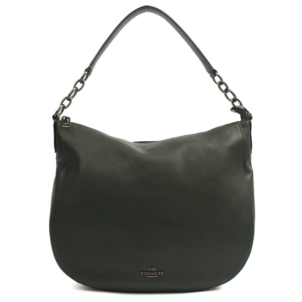 Coach Tote Chelsea Hobo 32 in Green, Leather