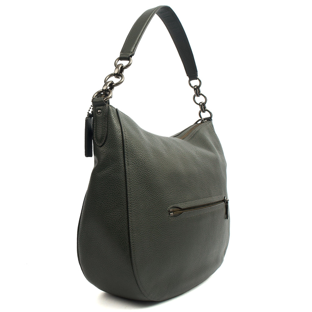 Coach Tote Chelsea Hobo 32 in Green, Leather