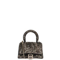 Balenciaga Top Handle Hourglass XS in Metallic, Other