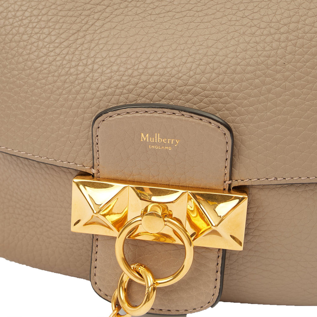 Mulberry Tote Keeley - Mini in Grey, Calfskin Leather