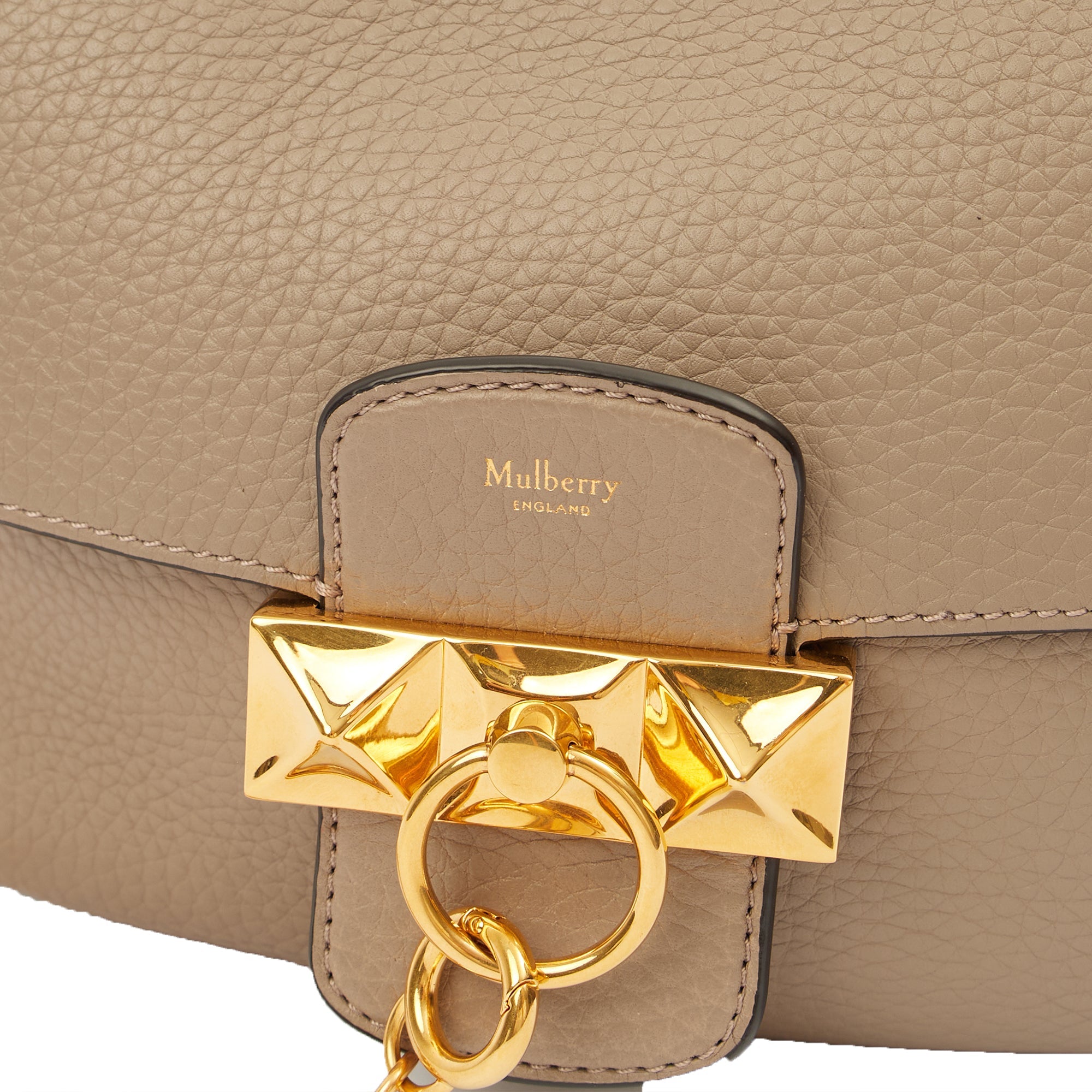 Mulberry Tote Keeley - Mini in Grey, Calfskin Leather