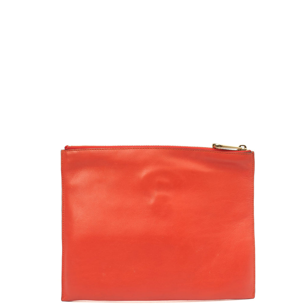 Mulberry Clutch Alexa Clutch in Red, Leather