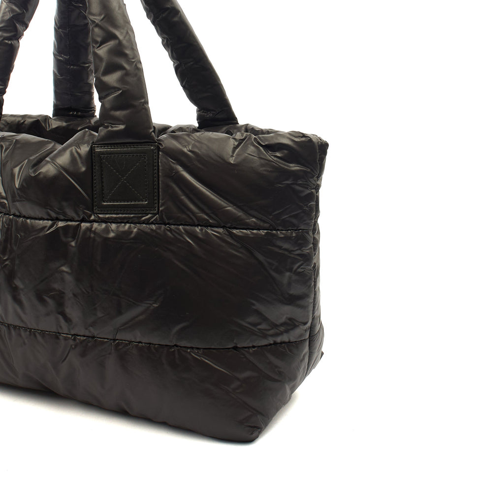 Chanel Tote Coco Cocoon in Black, Fabric