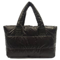 Chanel Tote Coco Cocoon in Black, Fabric