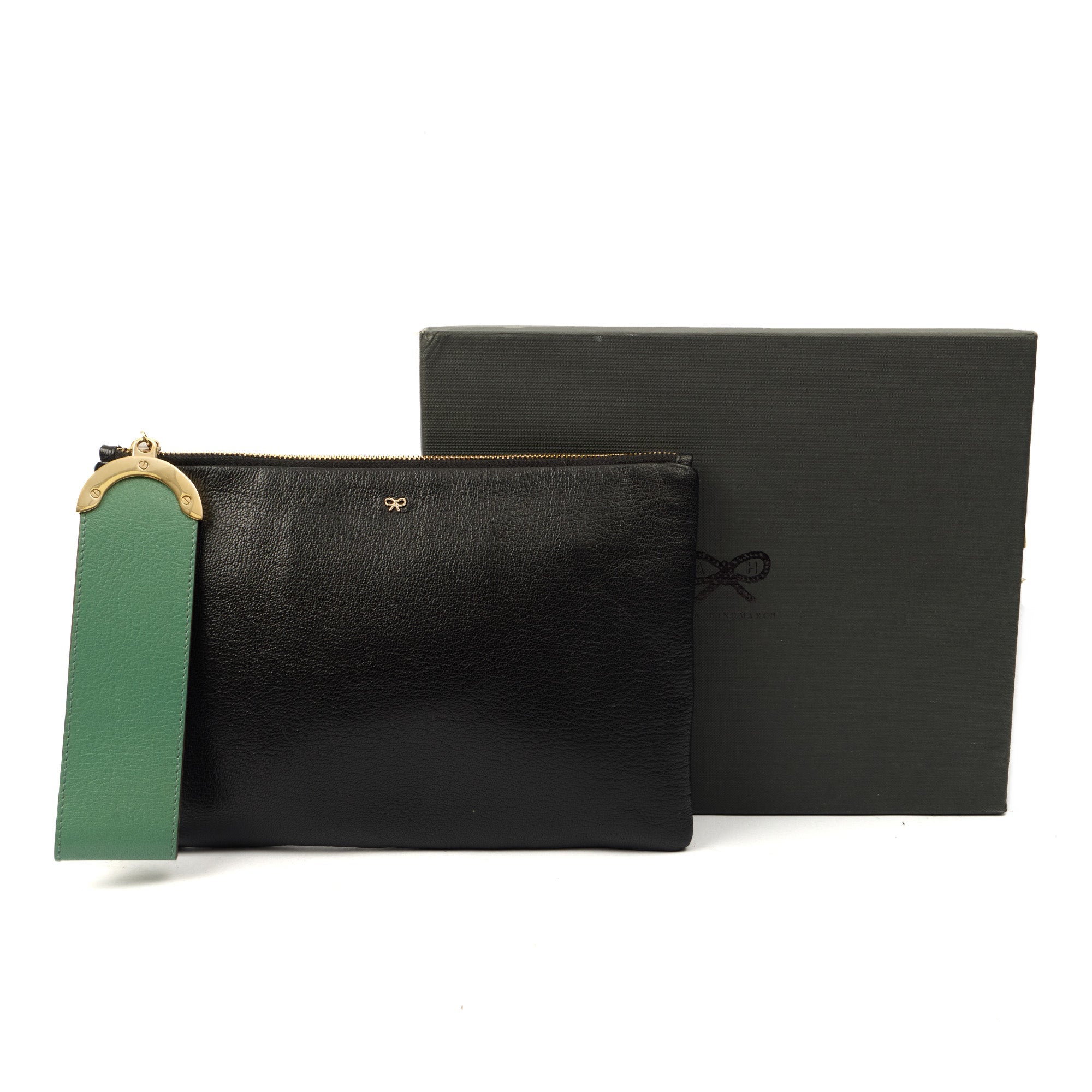 Anya Hindmarch Clutch Clutch in Black, Leather