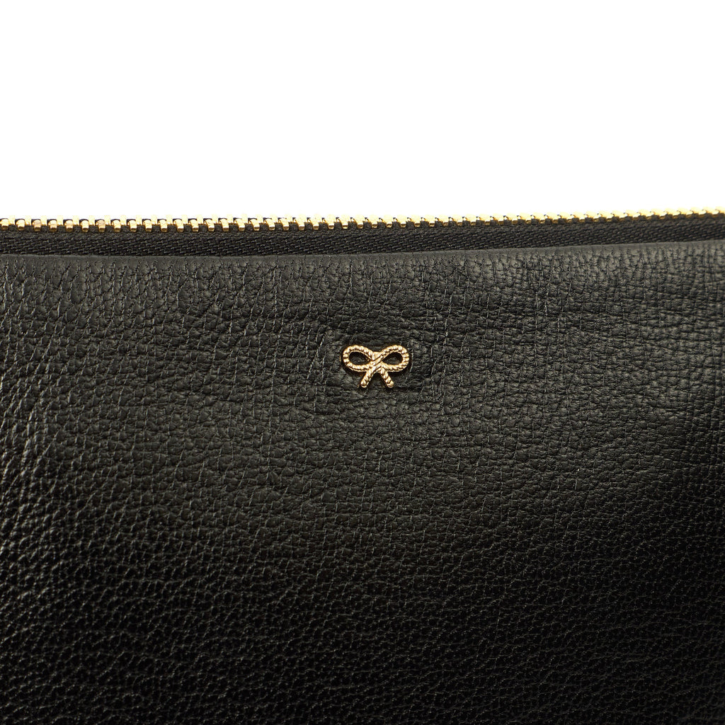 Anya Hindmarch Clutch Clutch in Black, Leather