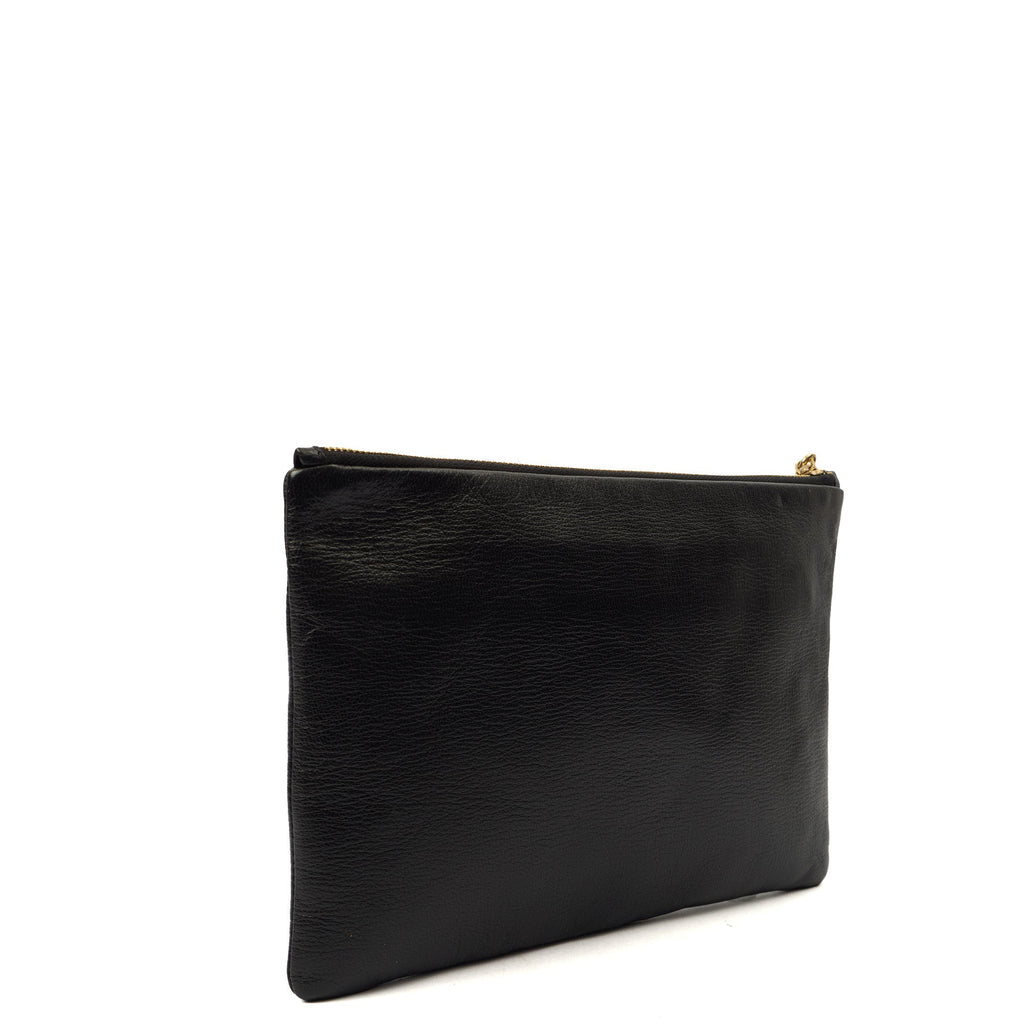 Anya Hindmarch Clutch Clutch in Black, Leather