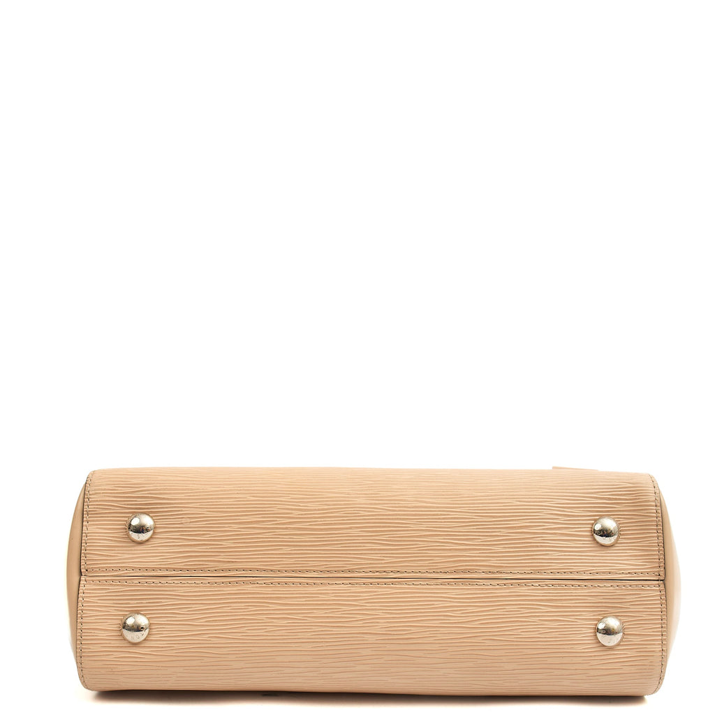 Louis Vuitton Top Handle Cluny MM in Neutral, Epi Leather