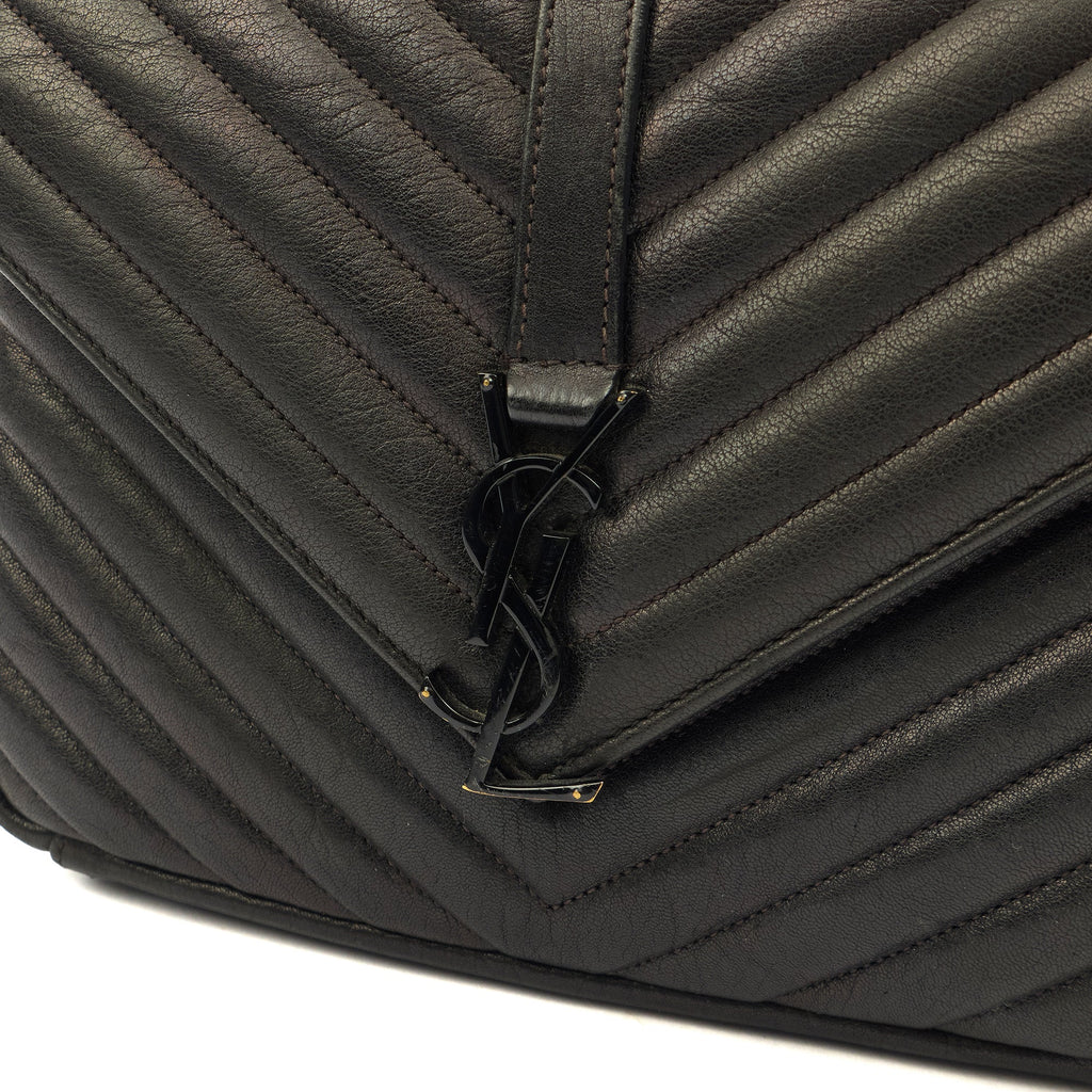 Saint Laurent Cross Body College - Medium in Black, Leather