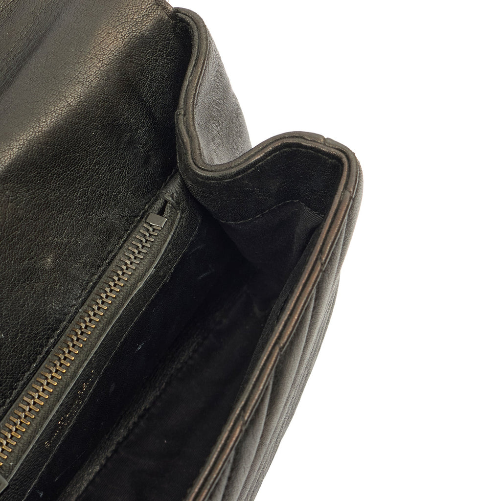 Saint Laurent Cross Body College - Medium in Black, Leather