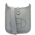 Hermes Cross Body Evelyne 16 (TPM) in Gris Pantin, Clemence Leather