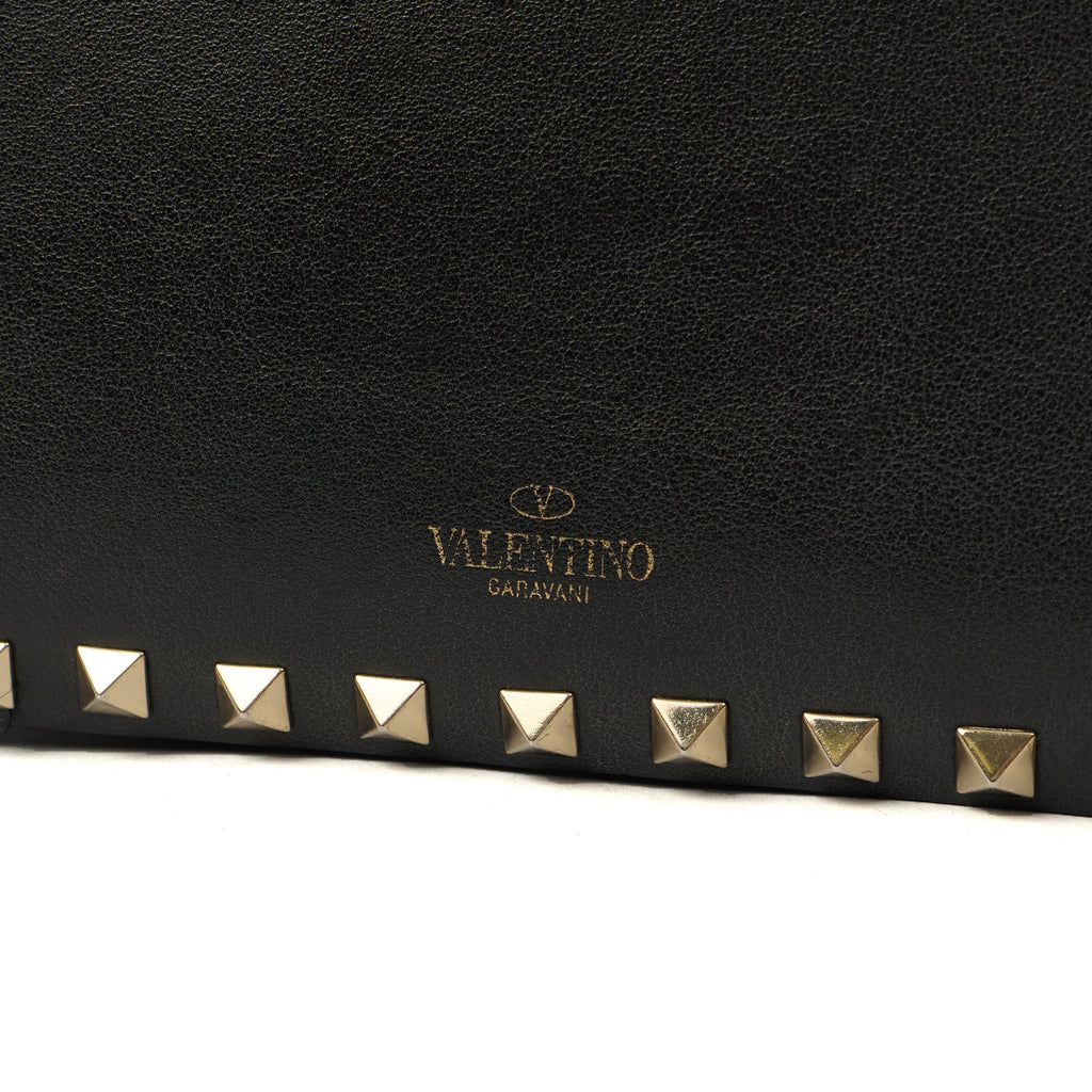 Valentino Cross Body Rockstud Crossbody Bag - Small in Black, Calfskin