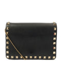 Valentino Cross Body Rockstud Crossbody Bag - Small in Black, Calfskin