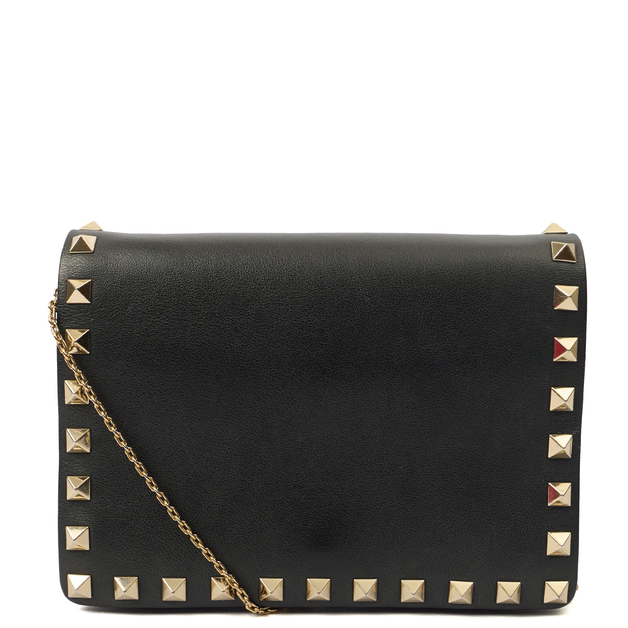 Valentino Cross Body Rockstud Crossbody Bag - Small in Black, Calfskin