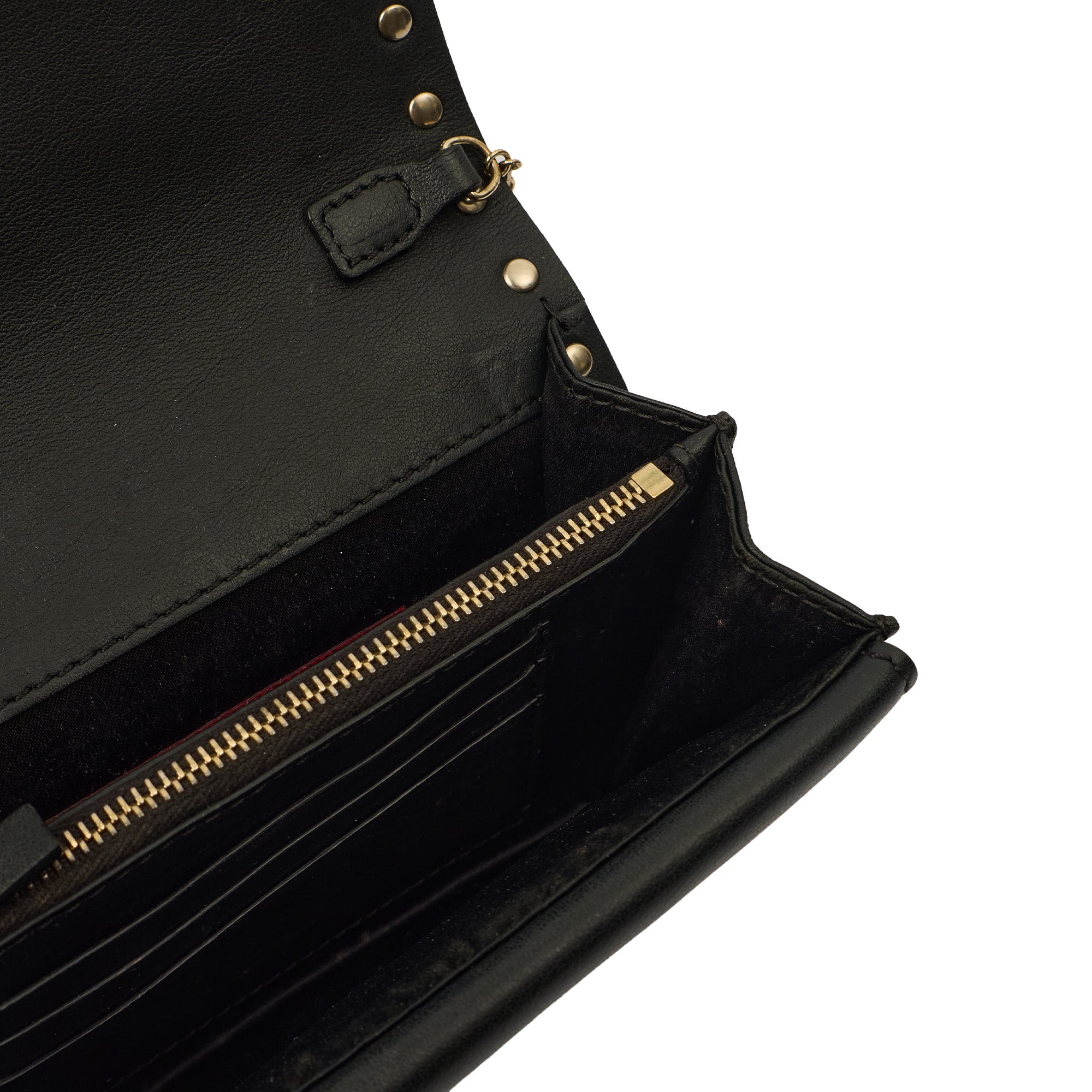 Valentino Cross Body Rockstud Crossbody Bag - Small in Black, Calfskin