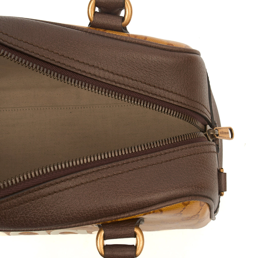 Gucci Tote Bowler Bag in Brown, Leather