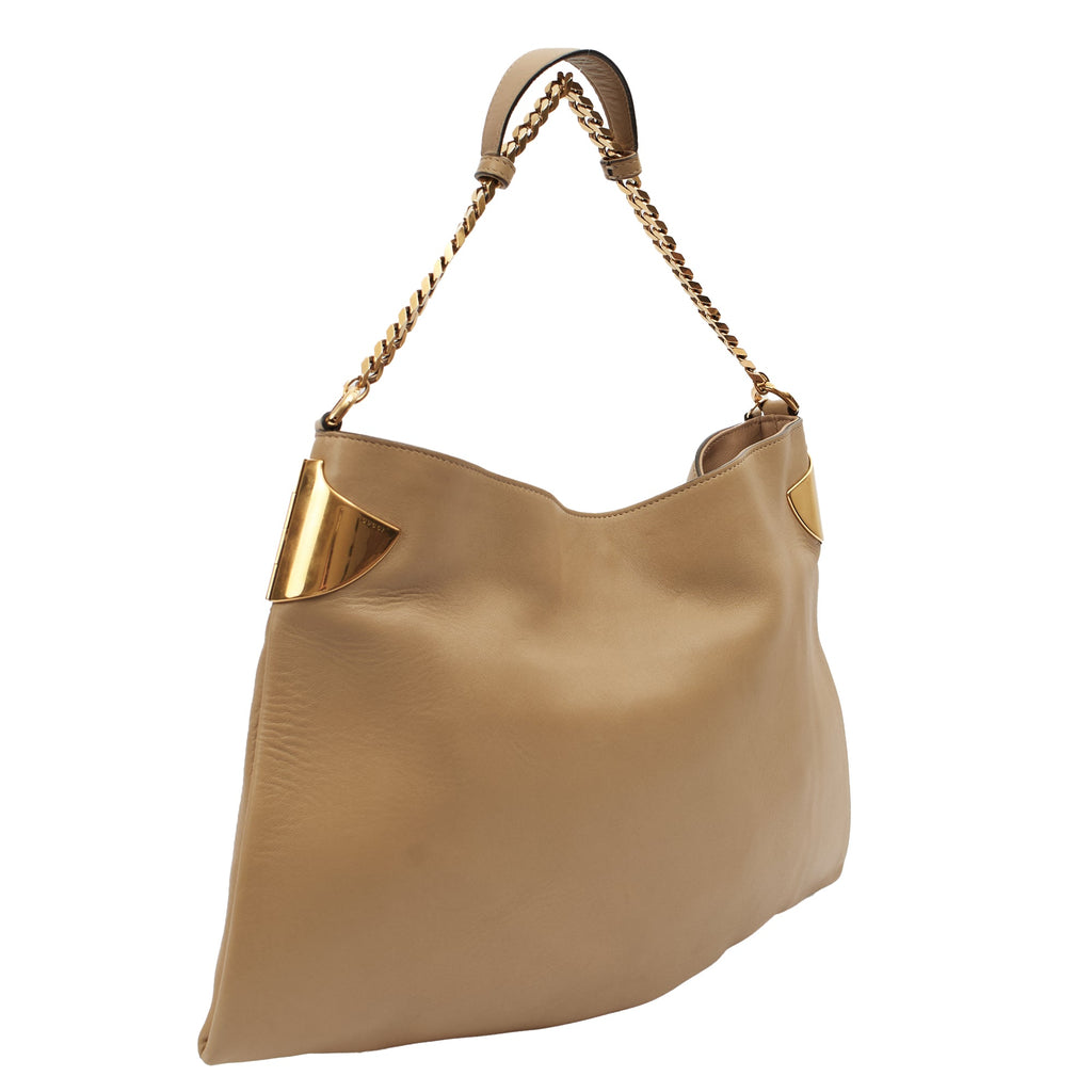 Gucci Shoulder Bag Tote in Neutral, Leather