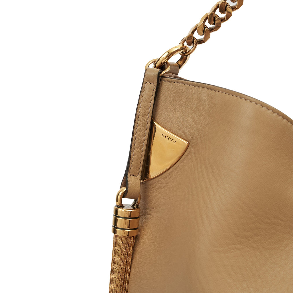 Gucci Shoulder Bag Tote in Neutral, Leather