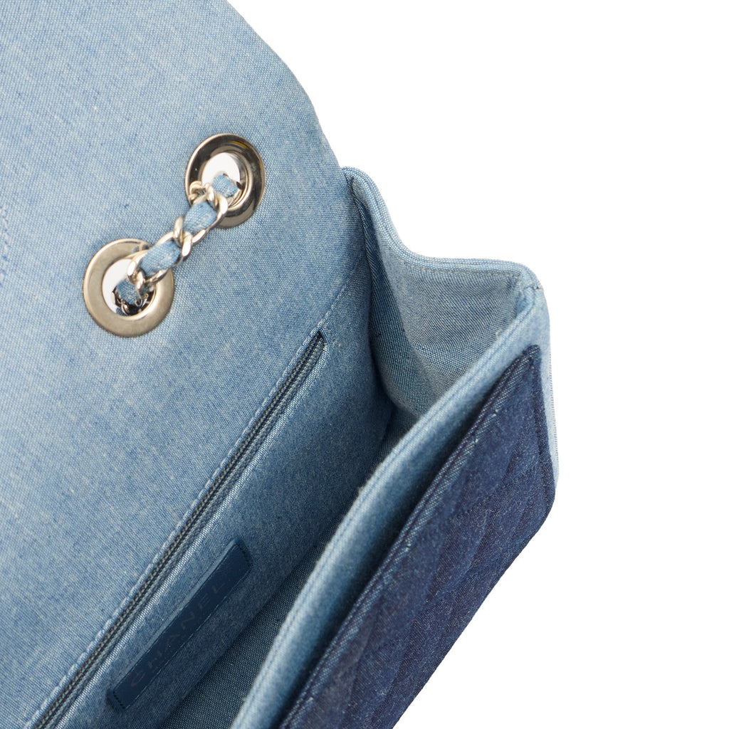 Chanel Cross Body Flap Bag in Navy, Canvas