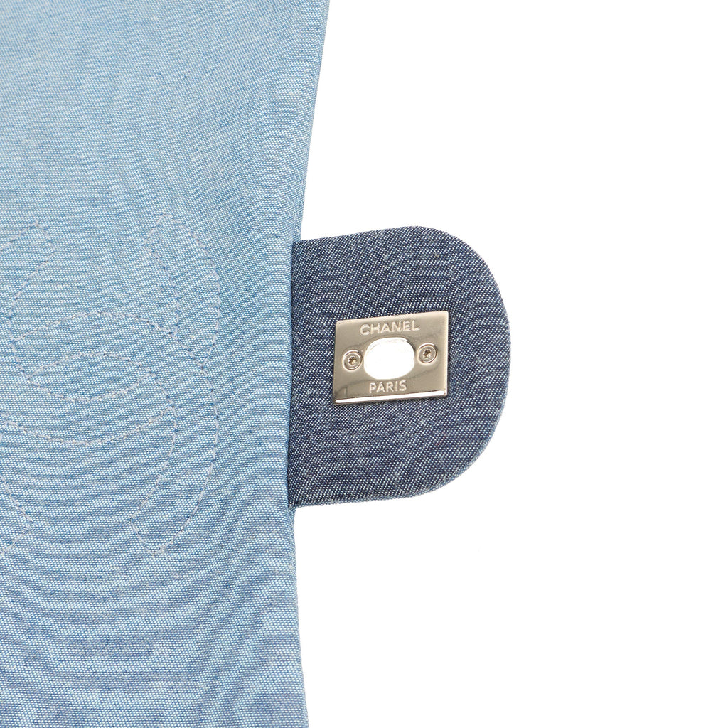 Chanel Cross Body Flap Bag in Navy, Canvas