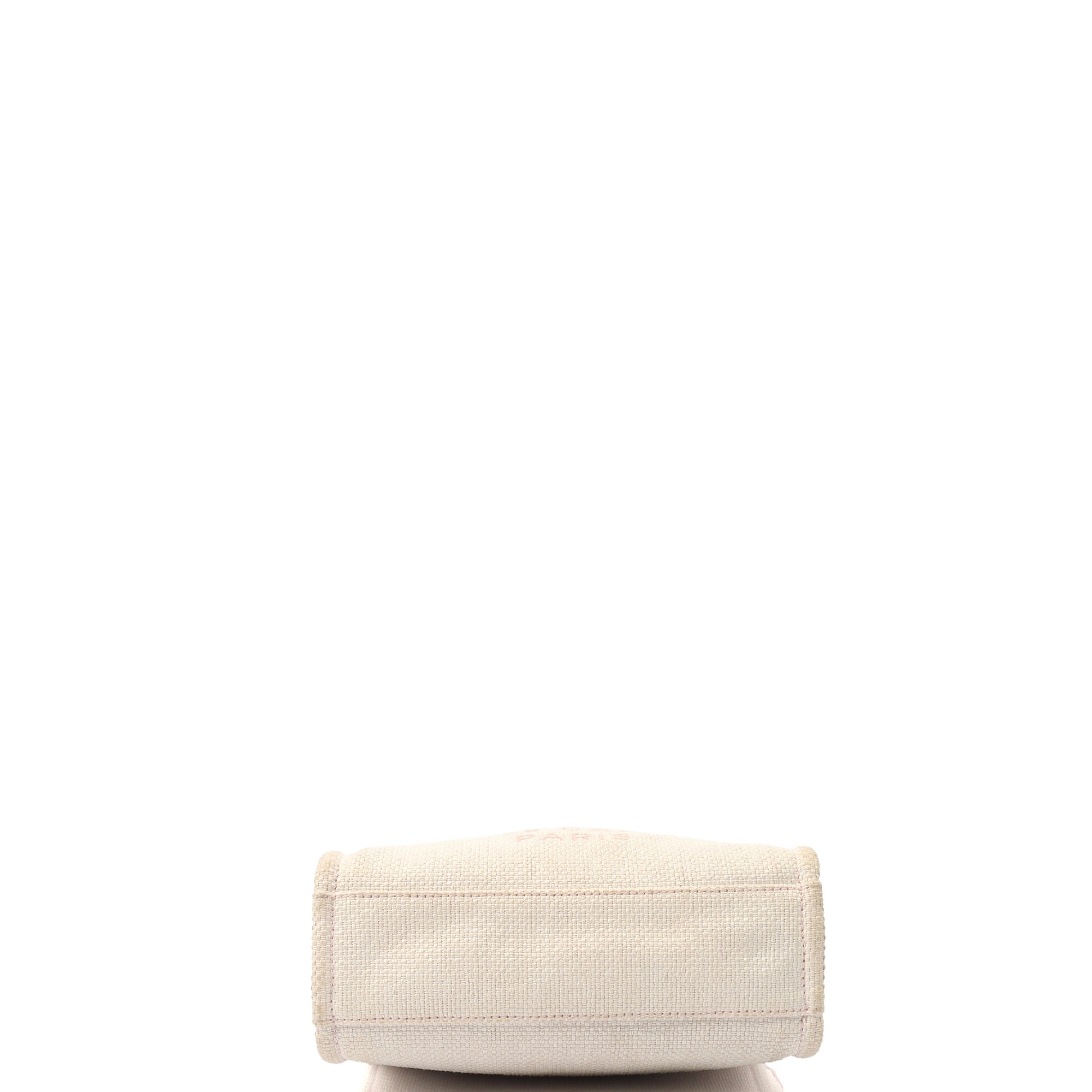 Chanel Tote Deauville Tote - Small in Pink, Fabric