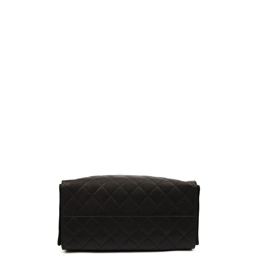 Chanel 25 - Medium in Black, Caviar Leather