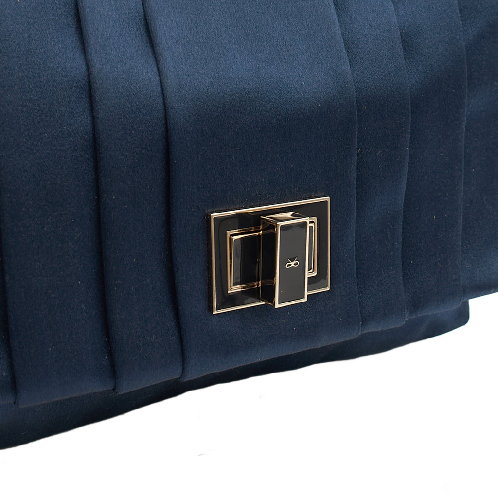 Anya Hindmarch Shoulder Bag Shoulder Bag in Navy, Fabric
