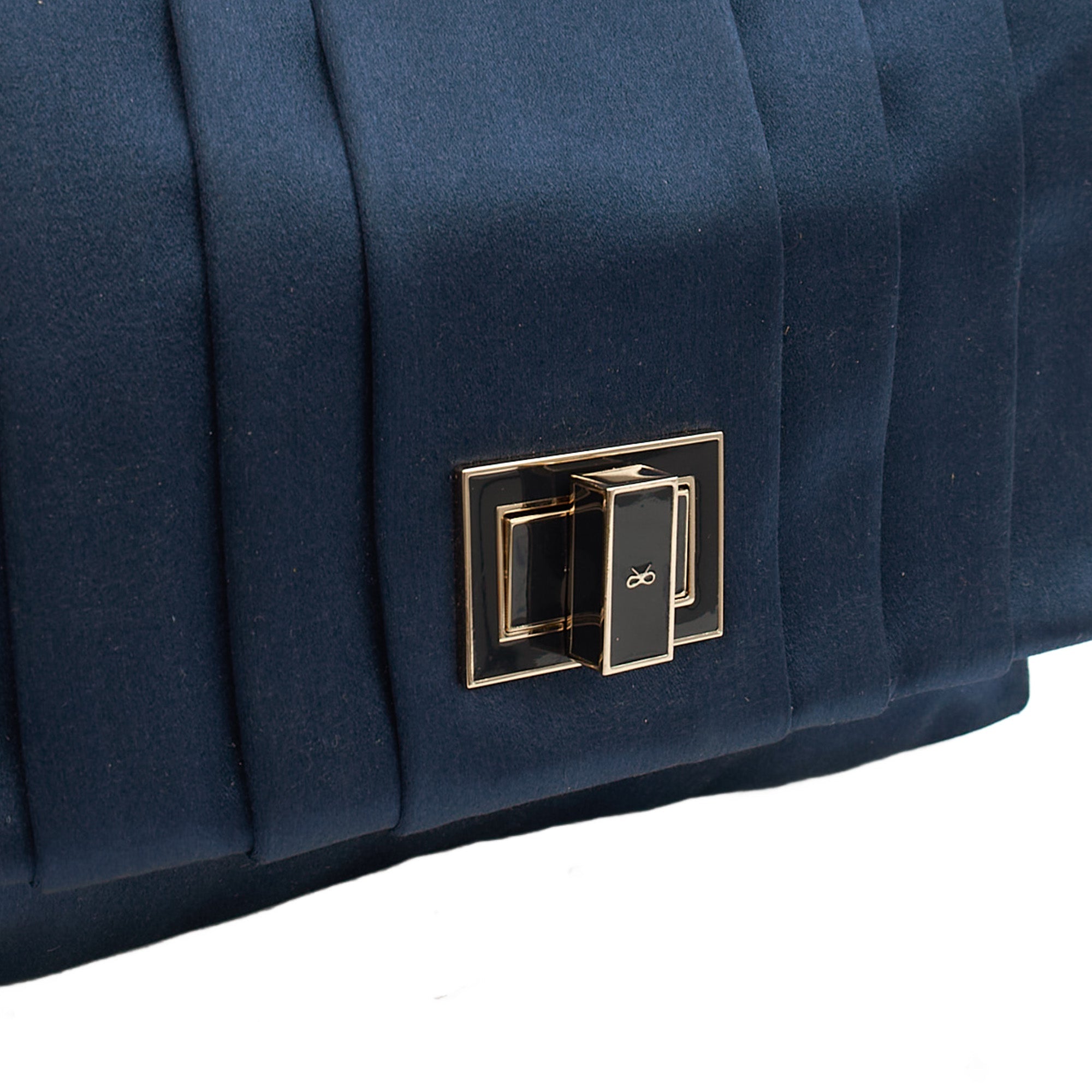 Anya Hindmarch Shoulder Bag Shoulder Bag in Navy, Fabric