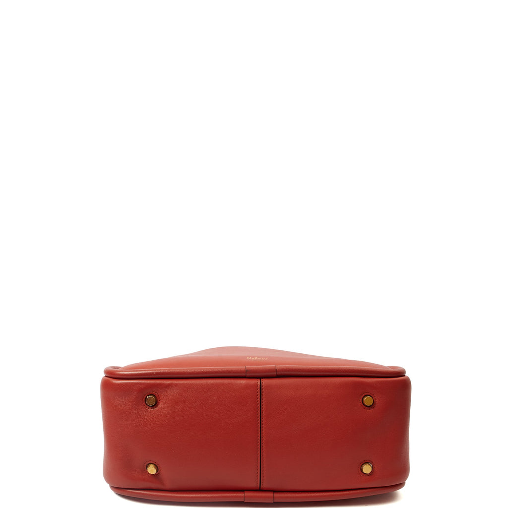 Mulberry Tote Leighton - Small in Red, Calfskin Leather