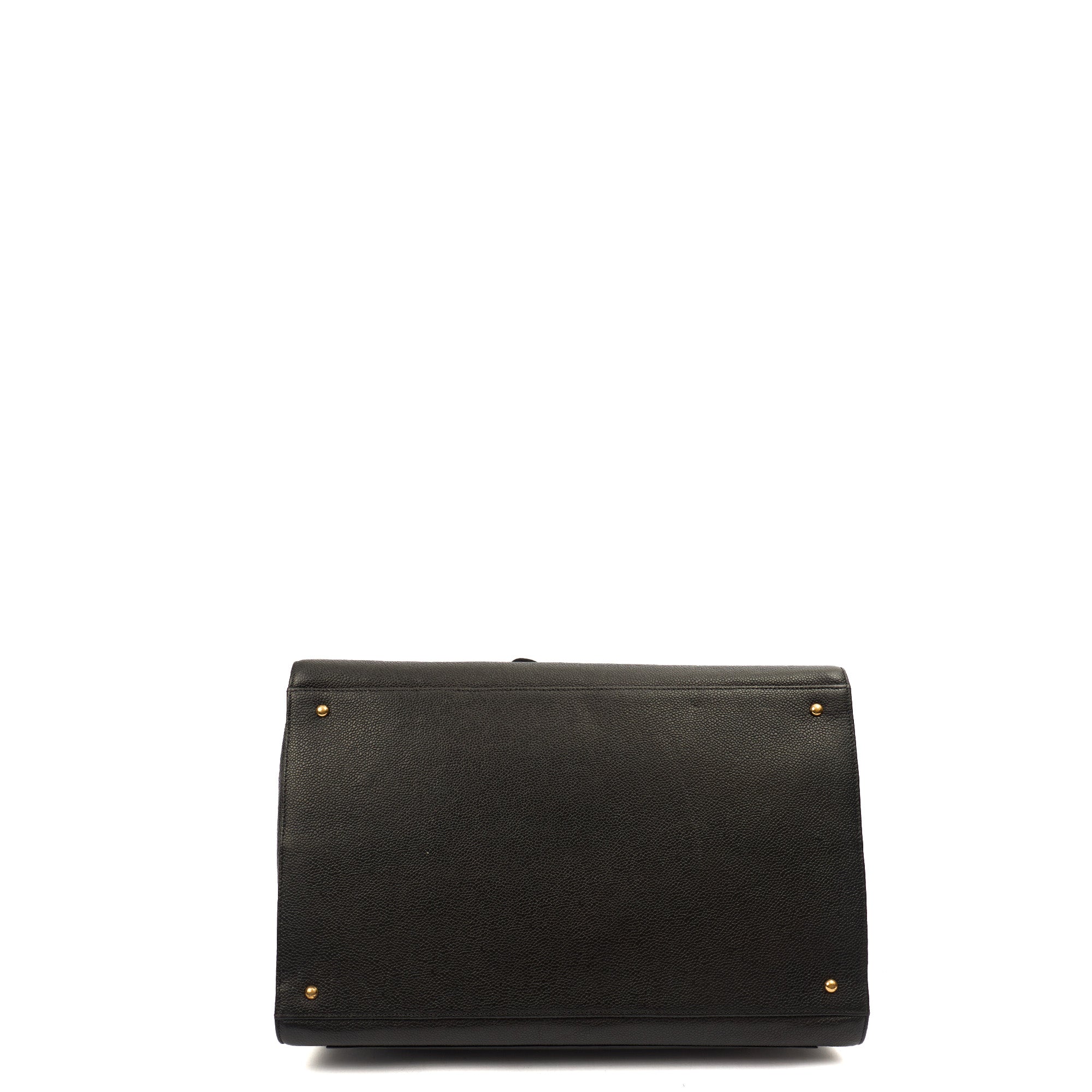 Chanel Tote Vintage Tote in Black, Caviar Leather