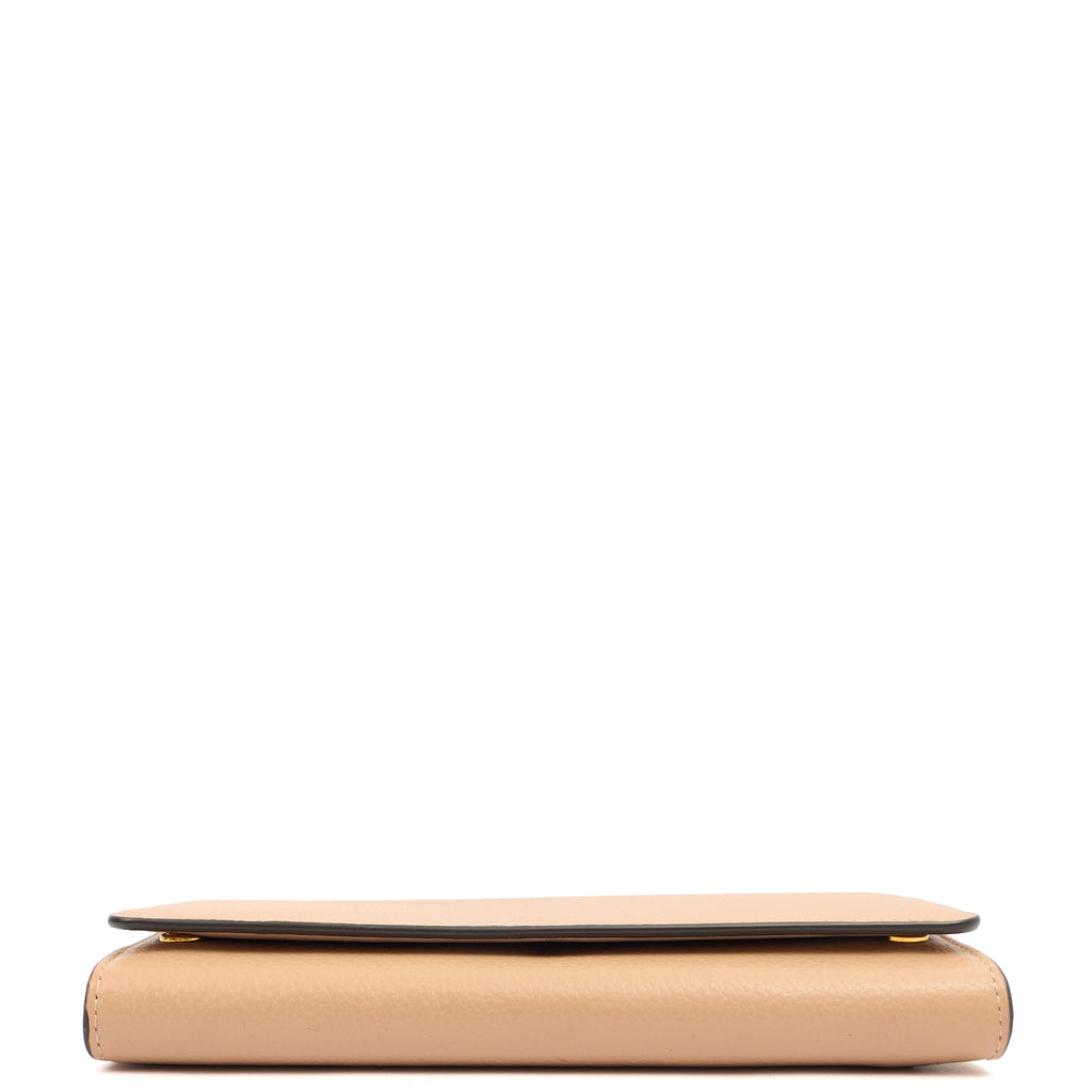 Mulberry Purse Wallet in Rose Water, Leather