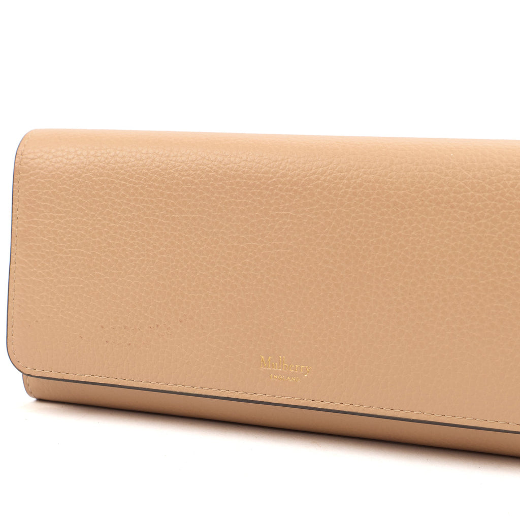 Mulberry Purse Wallet in Rose Water, Leather