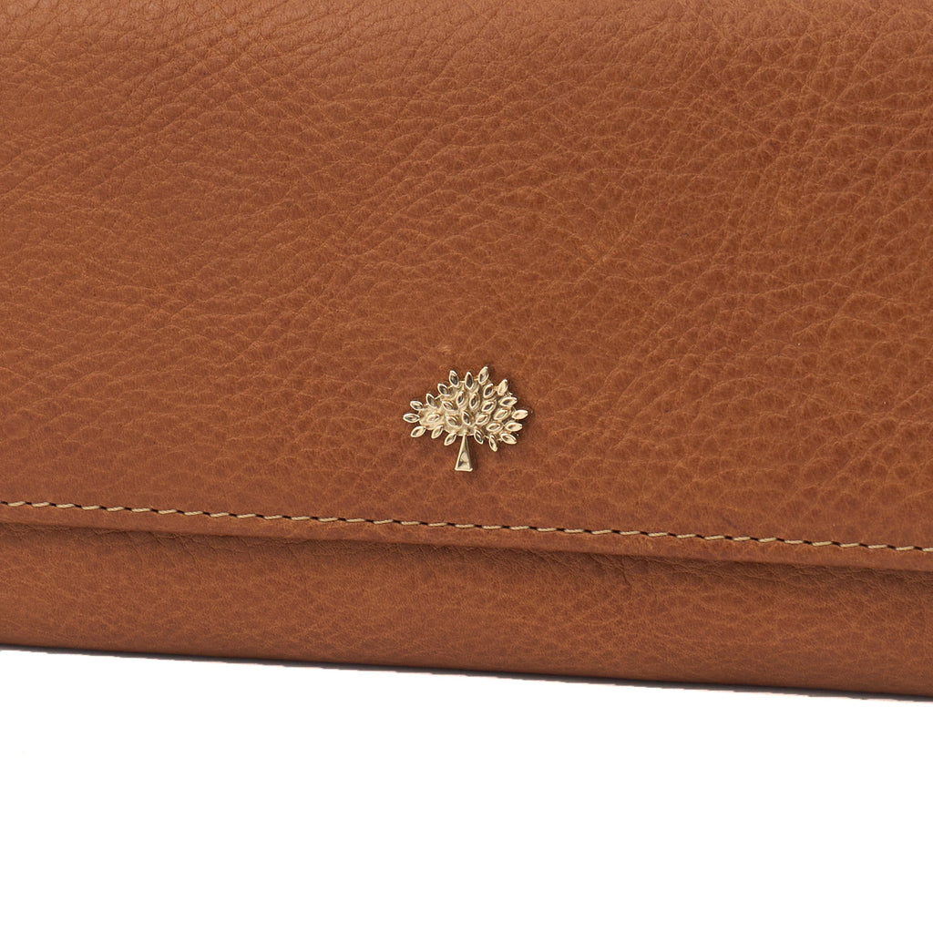 Mulberry Purse Wallet in Oak, Leather