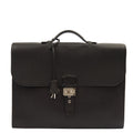 Hermes Tote Sac a Depeches Briefcase in Black, Evercolour