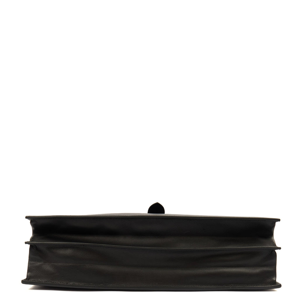 Hermes Tote Sac a Depeches Briefcase in Black, Evercolour