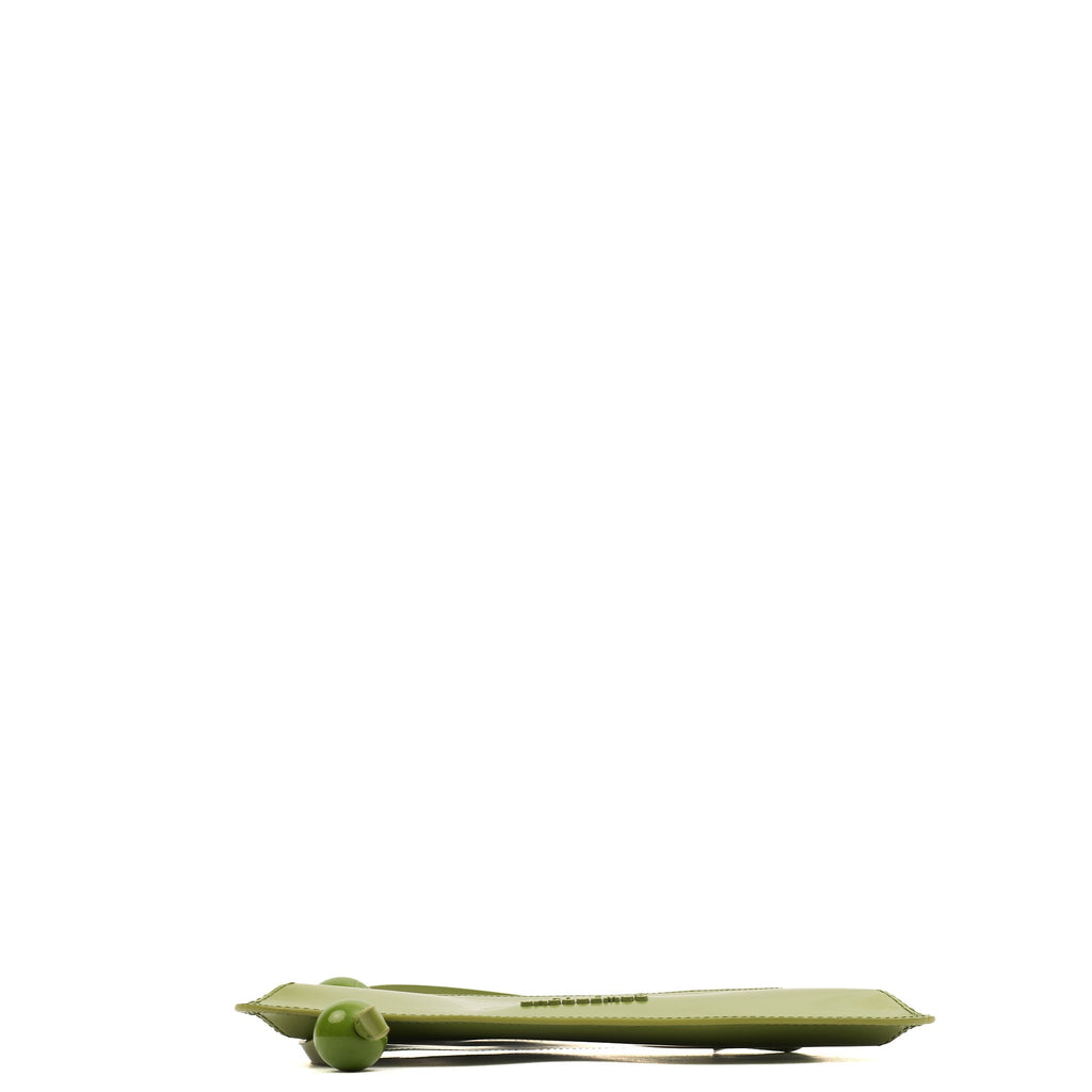 Jacquemus Shoulder Bag Le Bisou Ceinture in Green, Leather