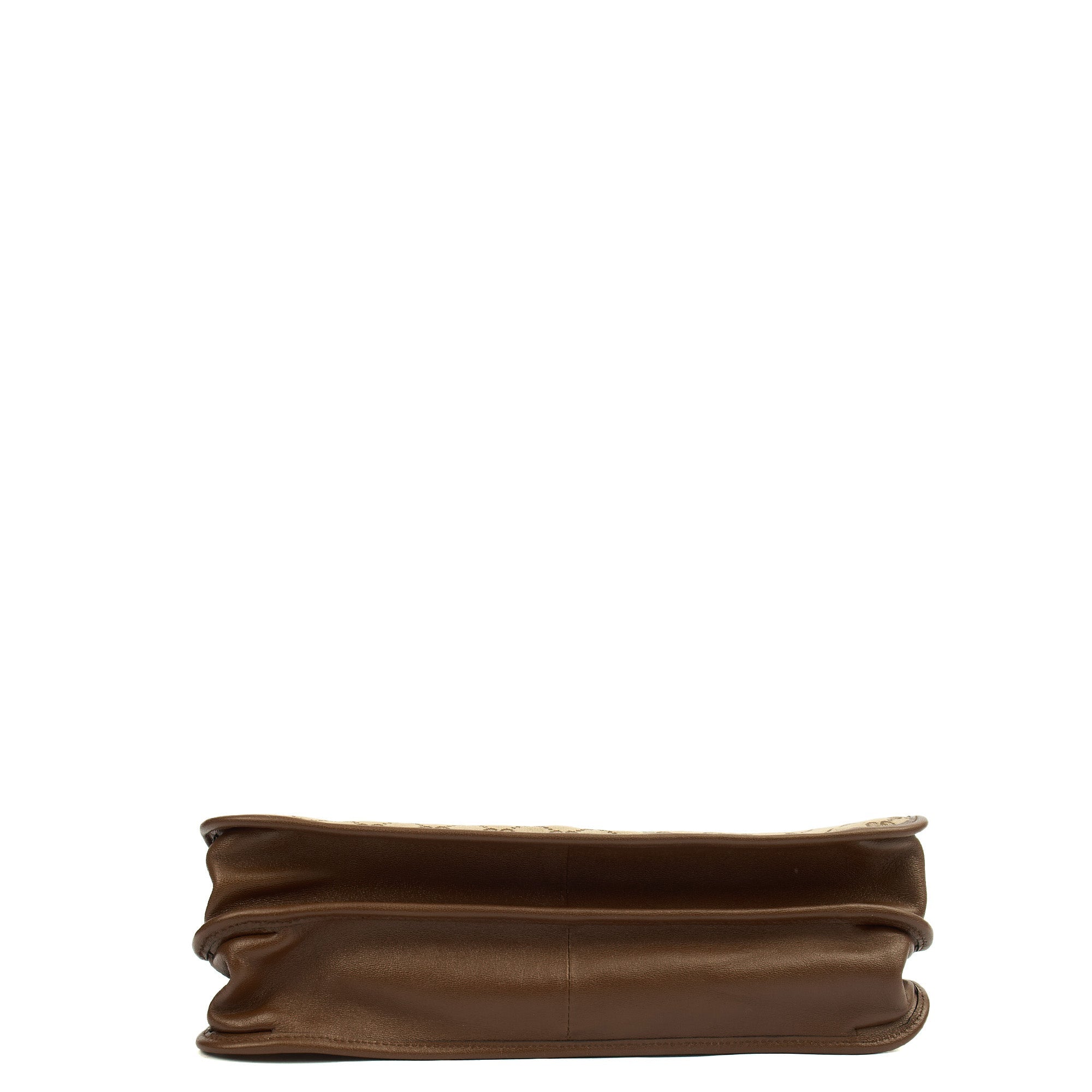 Gucci Tote Horsebit 1955 Tote in Brown, Fabric
