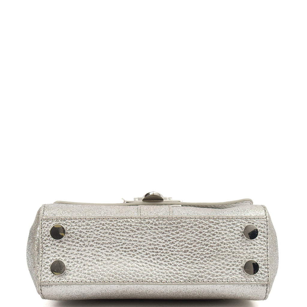 Aspinal of London Shoulder Bag Lottie Micro in Metallic, invalid