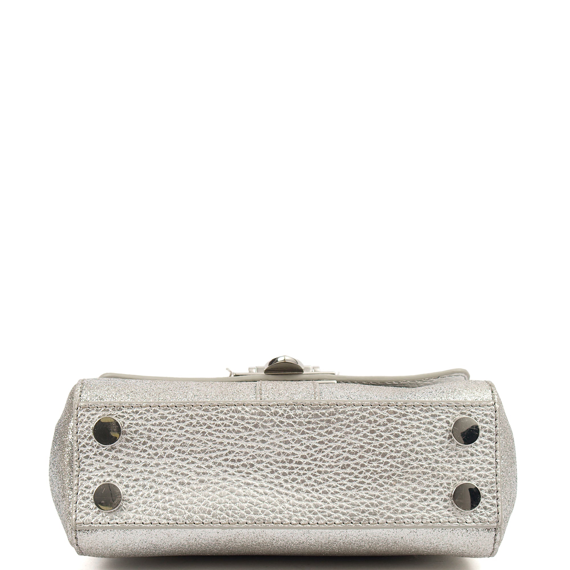 Aspinal of London Shoulder Bag Lottie Micro in Metallic, invalid