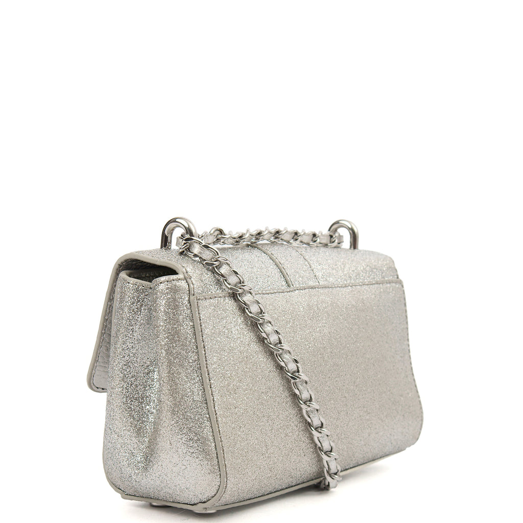 Aspinal of London Shoulder Bag Lottie Micro in Metallic, invalid