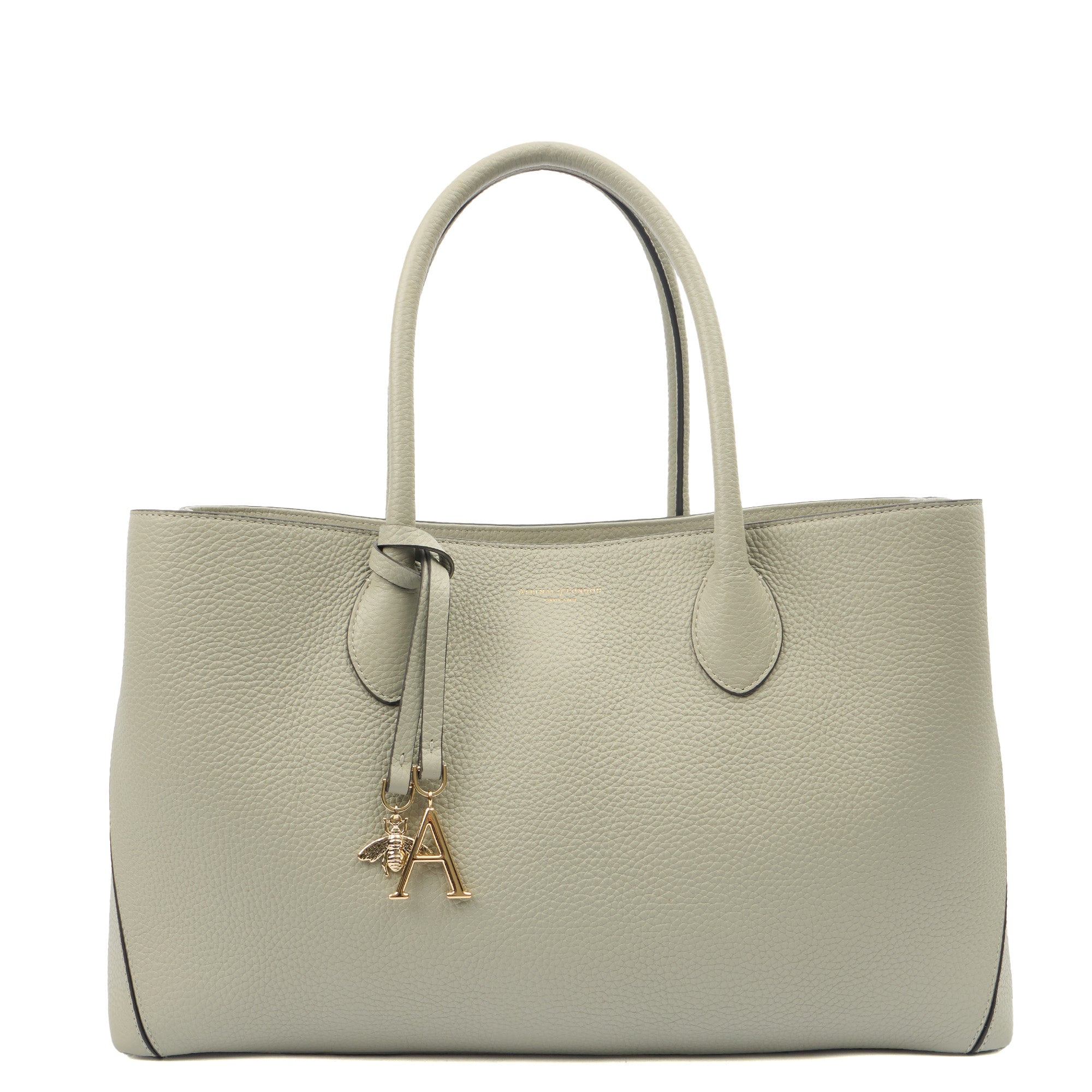 Aspinal of London Tote London Tote- Large in Blue, Leather