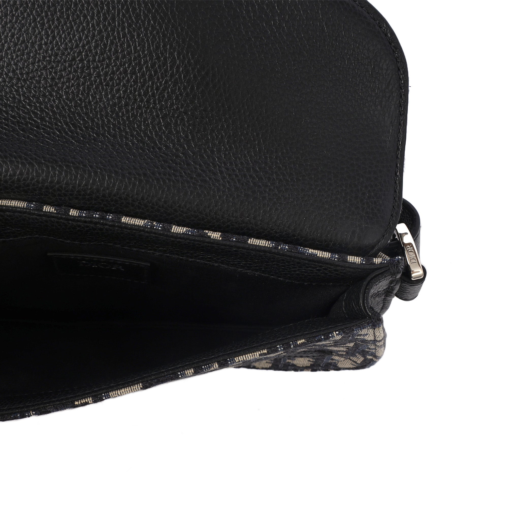 Christian Dior Cross Body Homme - Saddle Bag in Blue, Fabric