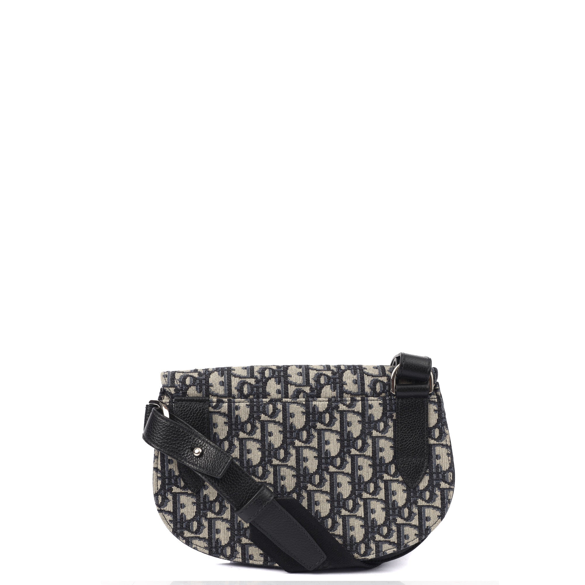 Christian Dior Cross Body Homme - Saddle Bag in Blue, Fabric